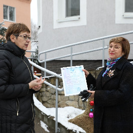 В преддверие новогодних праздников наш хоспис посетила делегация Исполкома СНГ